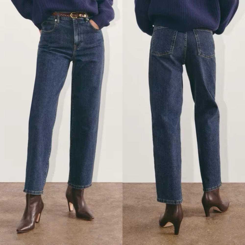 Everlane The Way-High Jean In Vintage Indigo Size 25